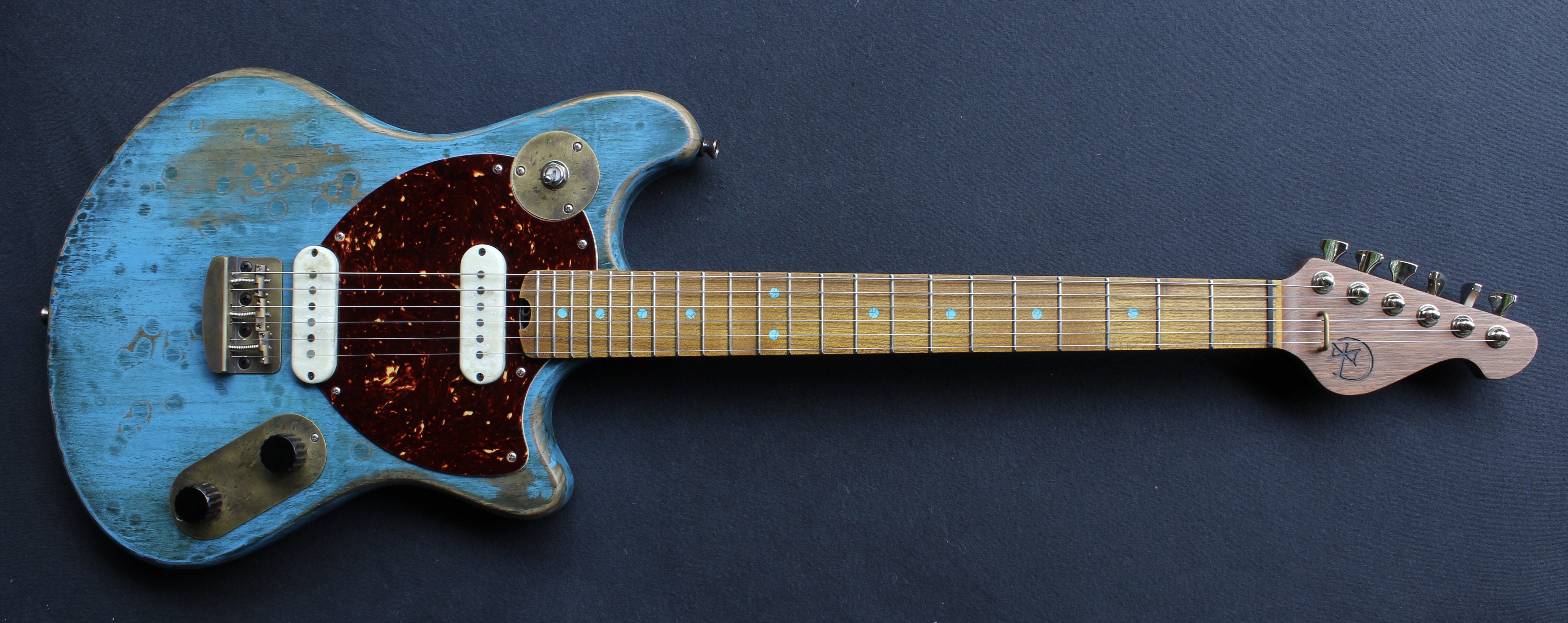 ギター Osama XD GrassRoots G-一角 Natural 04 Limited Sazabys RYU-TA Signature